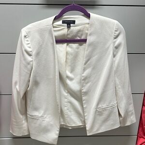 Ann Taylor Women's Ivory Blazer
